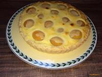 Абрикосовый пирог с творожно-сливочной начинкой рецепт с фото