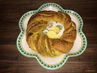 Хлеб с чесноком и пряными травами рецепт с фото