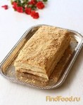 Слоеный торт Наполеон рецепт с фото