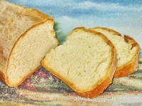 Хлеб на кефире в духовке