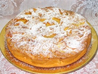 Яблочный пирог на кефире рецепт с фото