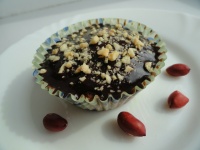 Арахисовые кексы в шоколадной глазури рецепт с фото