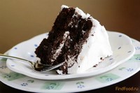 Шоколадный торт со сливочным кремом рецепт с фото
