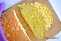 Кукурузно-пшеничный хлеб рецепт с фото