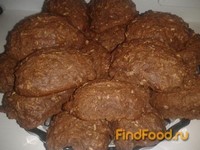 Овсяное печенье с какао рецепт с фото