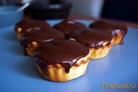 Пирожные с шоколадом рецепт с фото