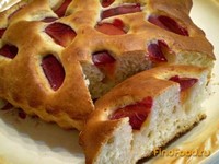 Пирог с нектаринами рецепт с фото