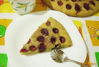 Пирог с вишнями рецепт с фото