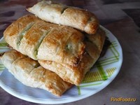 Слоеные пирожки с брокколи рецепт с фото