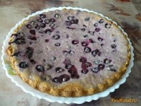 Кукурузный пирог с творогом и ягодами рецепт с фото