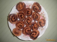 Печенье Розочки с какао рецепт с фото