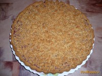 Постный тертый пирог с вареньем рецепт с фото