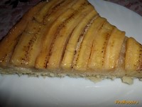 Банановый пирог постный рецепт с фото