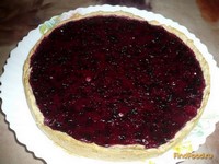 Постный овсяный пирог с ягодной заливкой рецепт с фото