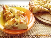 Сдобный пирог с абрикосами рецепт с фото
