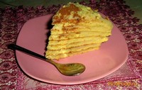 Тортик на сковороде рецепт с фото