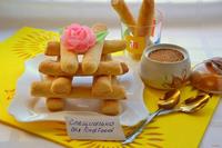 Творожное печенье Соленые палочки рецепт с фото