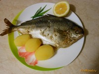 Запеченная рыба Пампанито или Масляная рыба рецепт с фото