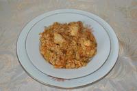 Тушеная курица с рисом рецепт с фото