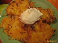 Капустно-картофельные оладьи рецепт с фото