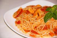 Спагетти с курицей в томатном соусе рецепт с фото