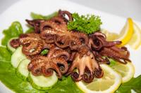Тушеные осьминоги рецепт с фото