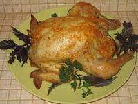 Курица запеченная в рукаве рецепт с фото