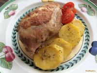 Куриное филе на картофельной подушке рецепт с фото