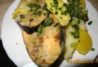 Запеченая горбуша с картофелем рецепт с фото