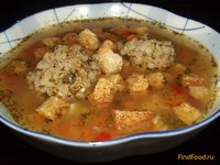 Густой суп с фрикадельками рецепт с фото
