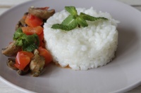 Овощи гриль с рисом рецепт с фото