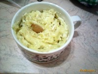  Картофельное пюре с козьим сыром рецепт с фото