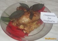Куриные крылья на овощной подушке рецепт с фото