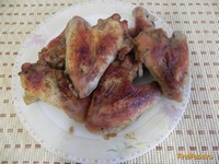 Куриные крылышки в медово-горчичной заправке рецепт с фото