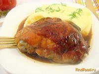 Куриные бёдра в соево-томатном соусе рецепт с фото