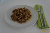 Сливочная гречка с грибами и пармезаном рецепт с фото