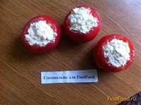 Запеченные помидоры с творогом