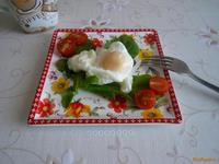 Вареное яйцо на завтрак за одну минуту рецепт с фото