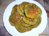 Овощные котлеты с зеленым горошком рецепт с фото