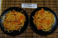 Спагетти в помидорах