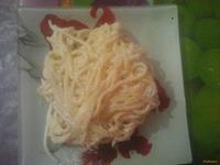 Спагетти с чесночным соусом