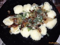 Картофельные клёцки с крахмалом рецепт с фото