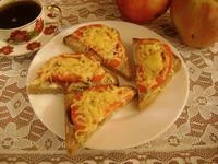 Горячие бутерброды с шампиньонами и сыром рецепт с фото