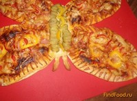Пицца Бабочка рецепт с фото