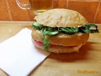 Овощной сэндвич на скорую руку рецепт с фото