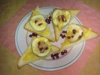 Тосты с сыром и фруктами рецепт с фото