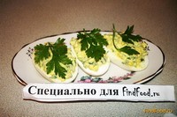 Фаршированные яйца с Дор Блу рецепт с фото