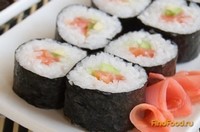 Роллы Футомаки с креветками рецепт с фото