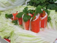 Фаршированные корейской морковкой крабовые палочки  рецепт с фото