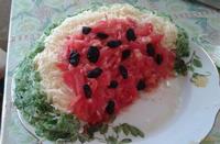Салат Долька арбуза рецепт с фото